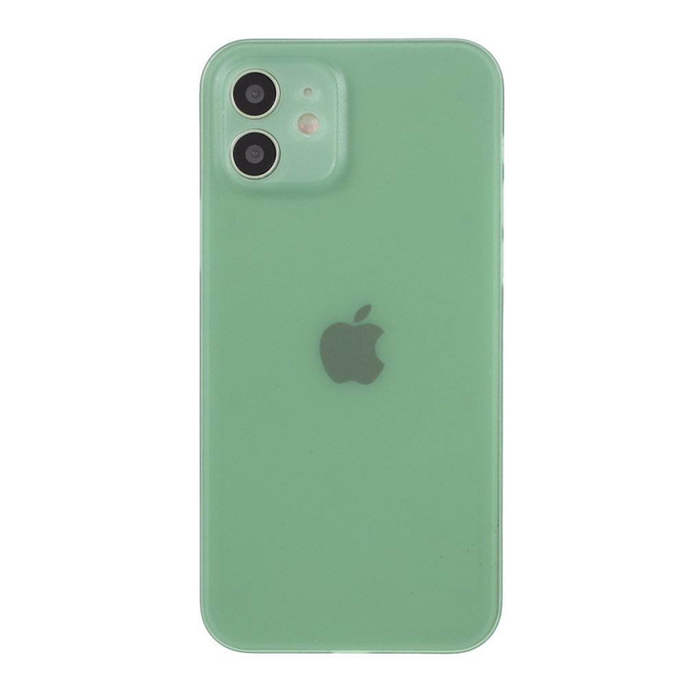 Precise Hole Opening Ultra-thin and Slim Hard PC Case for iPhone 12 mini - Green
