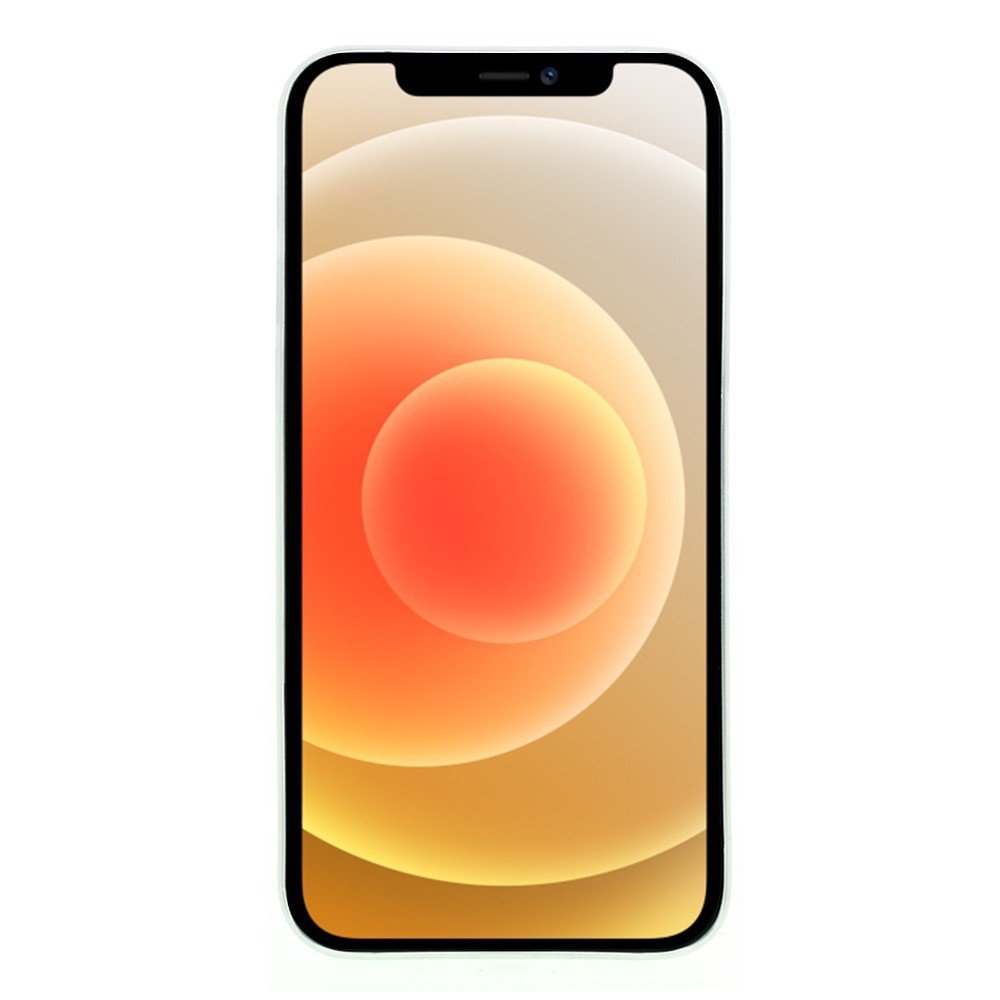 Precise Hole Opening Ultra-thin and Slim Hard PC Case for iPhone 12 mini - White – Image 3