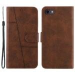 Étui portefeuille en cuir pour iPhone 6/7/8/SE - Café