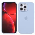 Coque silicone pour iPhone 13 Pro Max 6,7 pouces - Bleu Bébé