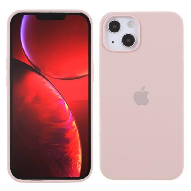 Coque silicone pour iPhone 13 mini 5,4 pouces - Rose