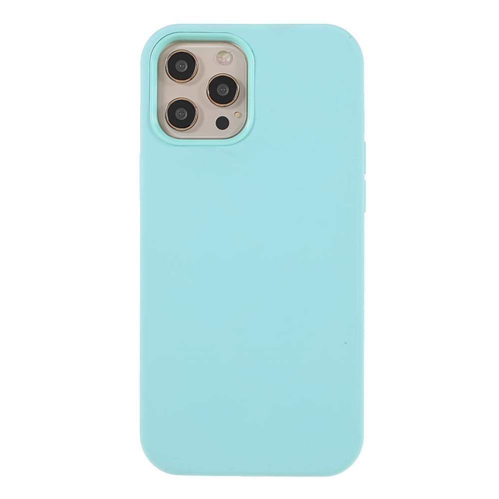 Coque silicone pour iPhone 12 Pro Max 6,7 pouces - Bleu Mer Glacée - Image 2