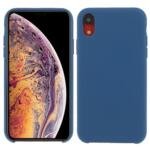 Coque silicone pour iPhone XR 6,1 pouces - Bleu Foncé