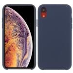 Coque silicone pour iPhone XR 6,1 pouces - Bleu Marine
