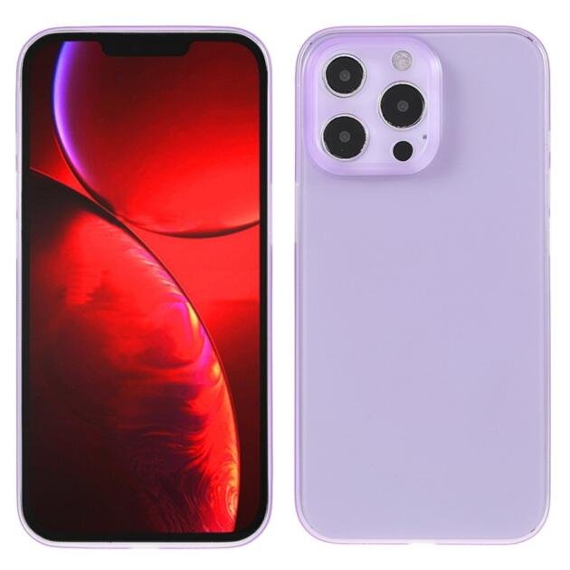 Coque antichoc pour iPhone 13 Pro 6,1 pouces - Violet