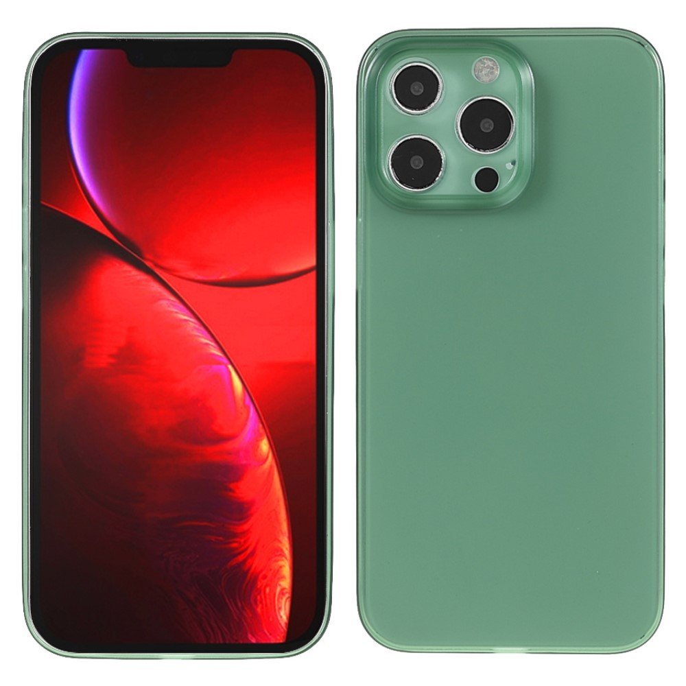 Anti-Collision Ultra Slim Lightweight Super Thin Hard PC Phone Cover Case for iPhone 13 Pro Max 6.7 inch - Green