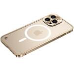 Coque magnétique pour iPhone 13 Pro 6,1 pouces - Or