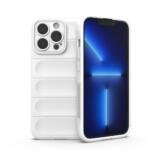 Coque TPU robuste pour iPhone 13 Pro 6,1 pouces - Blanc