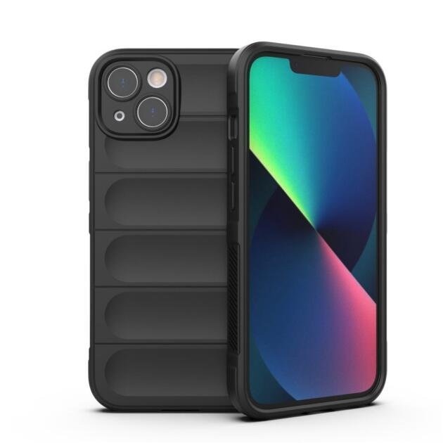 Coque TPU robuste pour iPhone 13 6,1 pouces - Noir