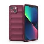 Coque TPU robuste pour iPhone 13 6,1 pouces - Bordeaux