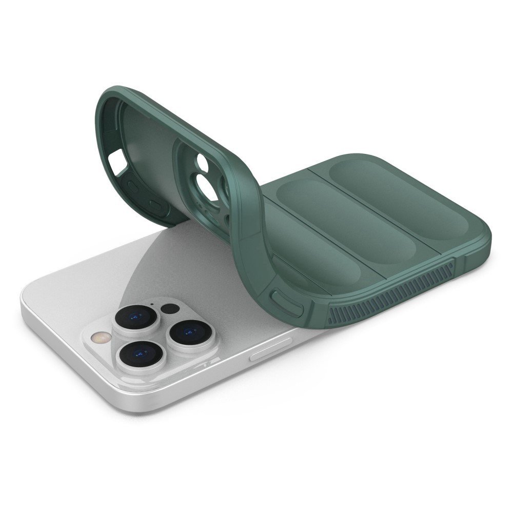 For iPhone 14 Pro 6.1 inch Anti-fall Soft TPU Phone Case Scratch-resistant Drop-proof Cell Phone Cover - Green – Image 3