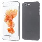 Coque PC ultra-mince 0,3mm mat pour iPhone 8 Plus / 7 Plus 5,5 pouces - Noir