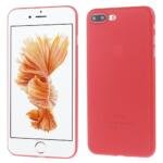 Coque PC ultra-mince 0,3mm mat pour iPhone 8 Plus / 7 Plus - Rouge