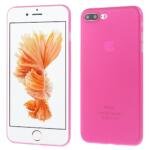 Coque PC ultra-mince 0,3mm mat pour iPhone 8 Plus / 7 Plus 5,5 pouces - Rose