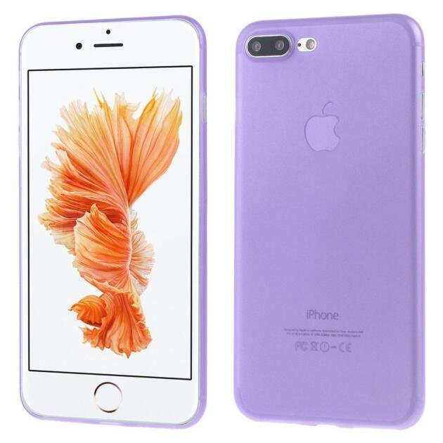 Coque PC ultra-mince 0,3mm mat pour iPhone 8 Plus / 7 Plus - Violet