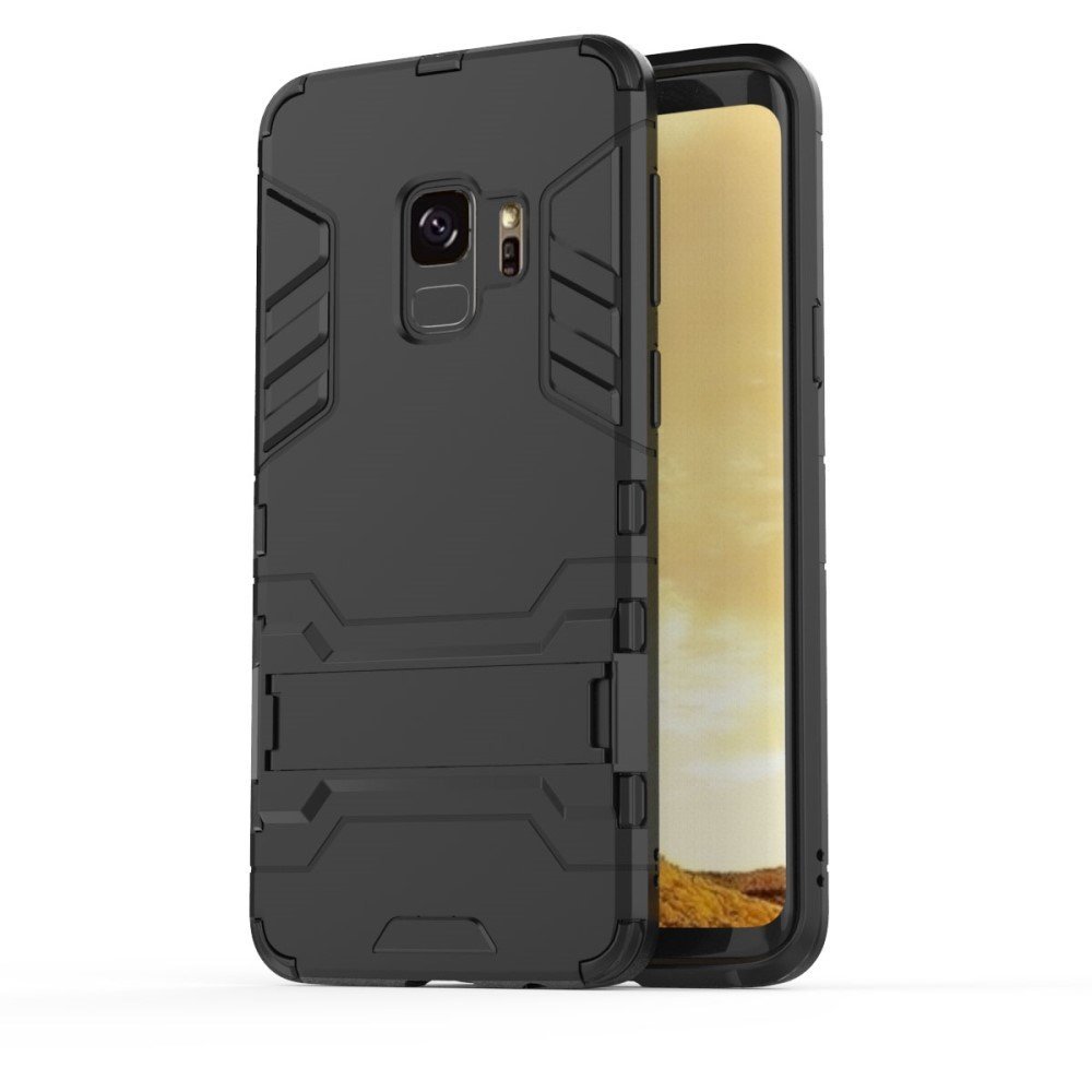 Coque PC + TPU pour Samsung Galaxy S9 G960 - Noir - Image 2