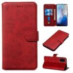 Étui portefeuille en cuir pour Samsung Galaxy S20 4G/5G - Rouge