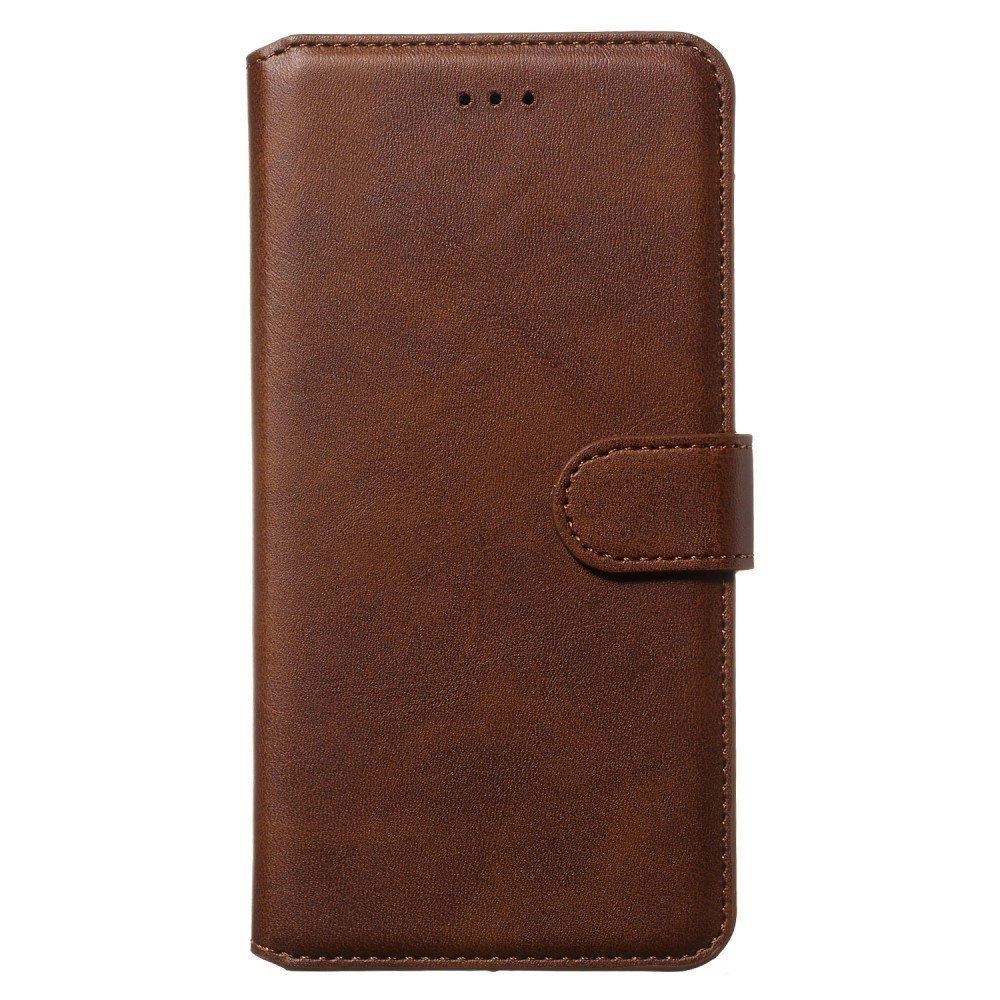 Étui portefeuille en cuir pour Samsung Galaxy A51 - Marron – Image 2