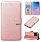 Étui portefeuille en cuir pour Samsung Galaxy S20 Ultra - Or Rose