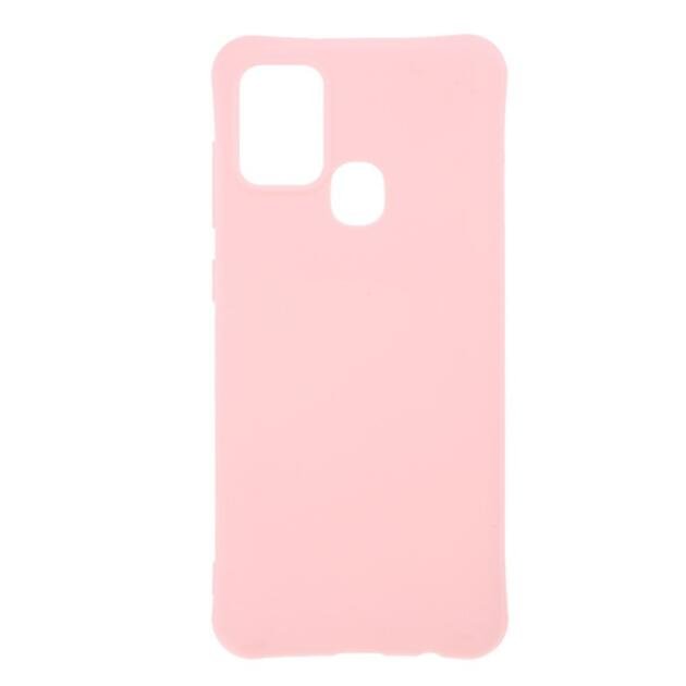 Coque TPU mate pour Samsung Galaxy A21s - Rose
