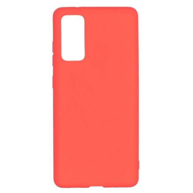 Coque TPU souple pour Samsung Galaxy S20 FE 4G/5G - Rouge
