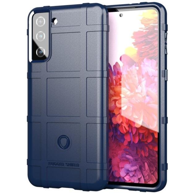 Coque TPU robuste pour Samsung Galaxy S21 Plus 5G - Bleu