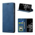 Étui portefeuille FORWENW pour Samsung Galaxy S21 Plus 5G - Bleu
