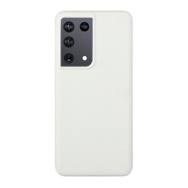 Coque TPU pour Samsung Galaxy S21 Ultra 5G - Blanc