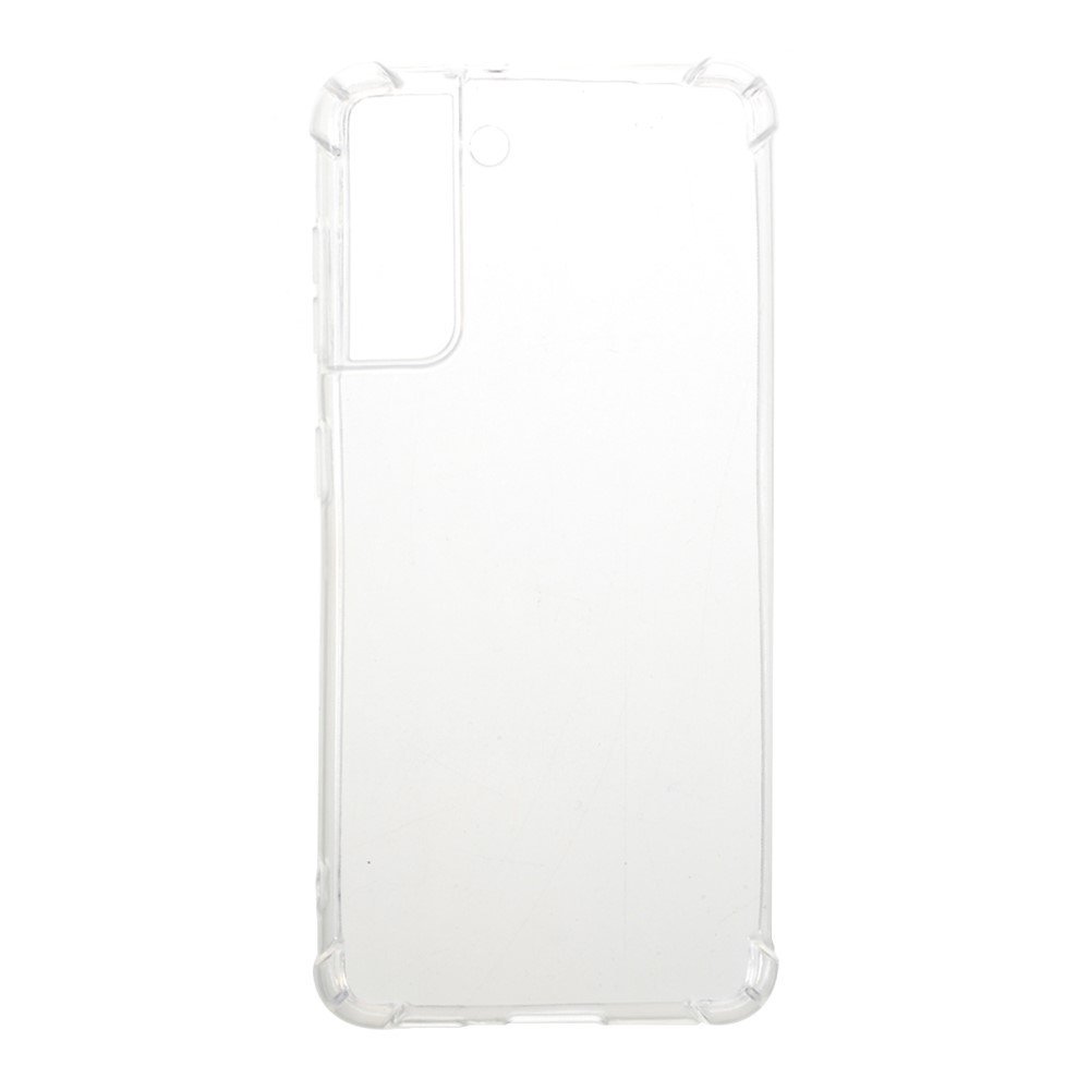 Drop-resistant 1.0mm Ultra Thin Transparent TPU Phone Cover Shell for Samsung Galaxy S21 4G/5G
