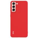 Coque IMAK colorée pour Samsung Galaxy S21 Plus 5G - Rouge