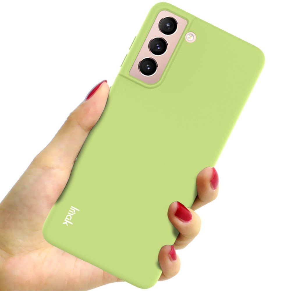 IMAK UC-2 Series Anti-Scratch Colorful Soft TPU Cover Case for Samsung Galaxy S21 Plus 5G - Green – Image 2