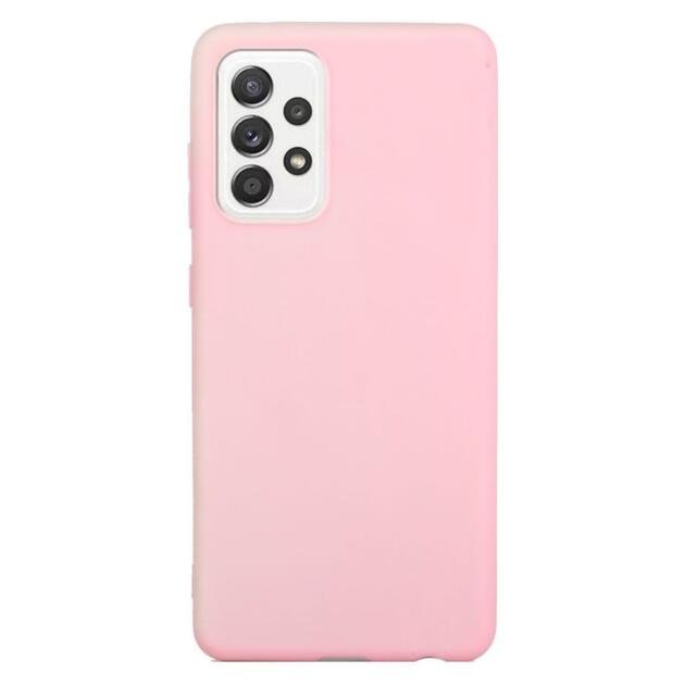 Coque TPU mate pour Samsung Galaxy A72 5G/4G - Rose