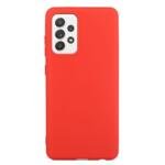 Coque TPU mate pour Samsung Galaxy A72 5G/4G - Rouge