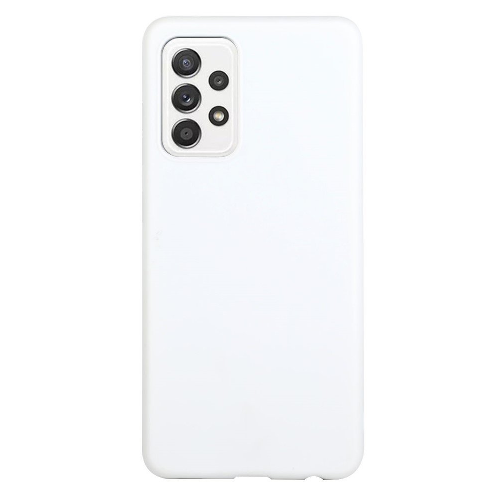 Matte Skin Shockproof TPU Phone Case Cover for Samsung Galaxy A52 5G/4G / A52s 5G - White