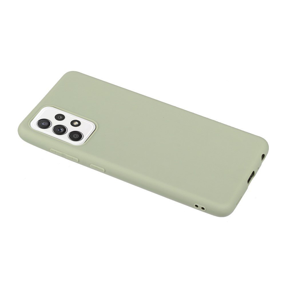 Matte Skin Shockproof TPU Phone Case Cover for Samsung Galaxy A52 5G/4G / A52s 5G - Green – Image 2