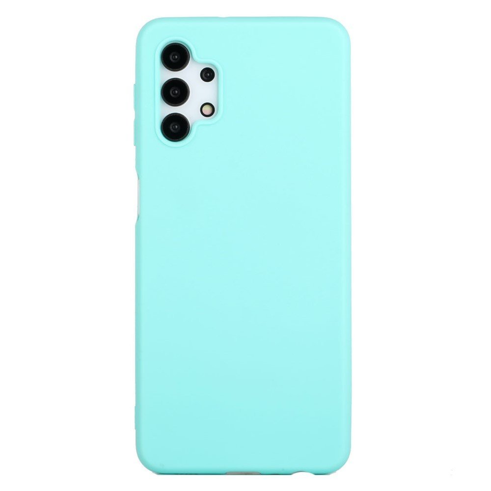 Matte Skin Shockproof TPU Phone Case Shell Cover for Samsung Galaxy A32 5G/M32 5G - Baby Blue