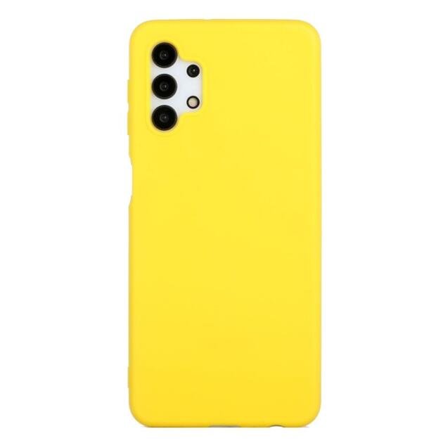 Coque TPU mat pour Samsung Galaxy A32 5G/M32 5G - Jaune