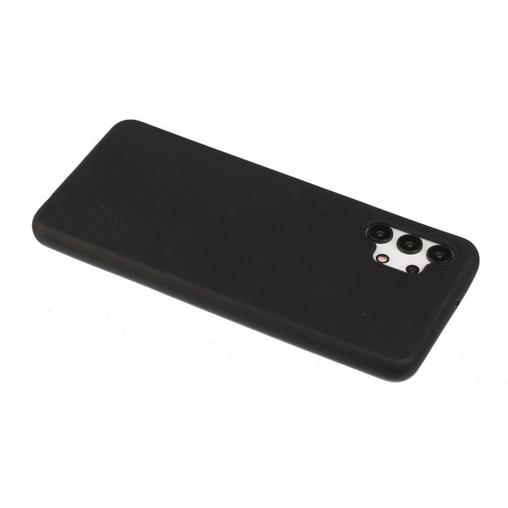 Matte Skin Shockproof TPU Phone Case Shell Cover for Samsung Galaxy A32 5G/M32 5G - Black – Image 3