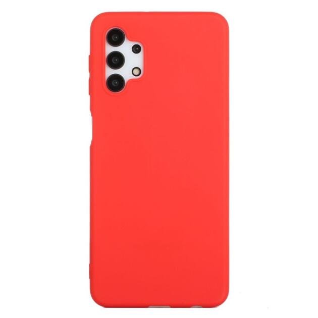 Coque TPU mat pour Samsung Galaxy A32 5G/M32 5G - Rouge