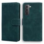 Étui portefeuille en cuir pour Samsung Galaxy S22 - Vert