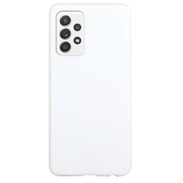 Coque TPU pour Samsung Galaxy A73 5G - Blanc