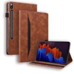 Étui en cuir pour Samsung Galaxy Tab S8 Ultra - Marron