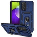 Coque avec support magnétique pour Samsung Galaxy A73 5G - Bleu