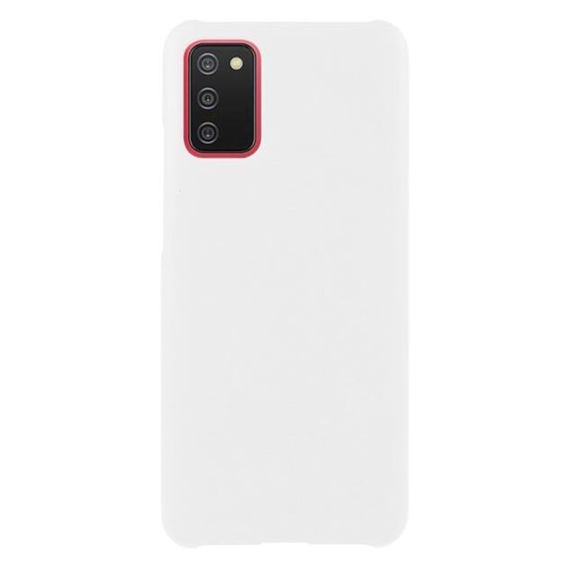 Coque PC robuste pour Samsung Galaxy A03s - Blanc