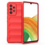 Coque TPU robuste pour Samsung Galaxy A73 5G - Rouge