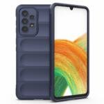 Coque TPU robuste pour Samsung Galaxy A73 5G - Bleu Foncé