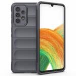 Coque TPU robuste pour Samsung Galaxy A73 5G - Gris Foncé