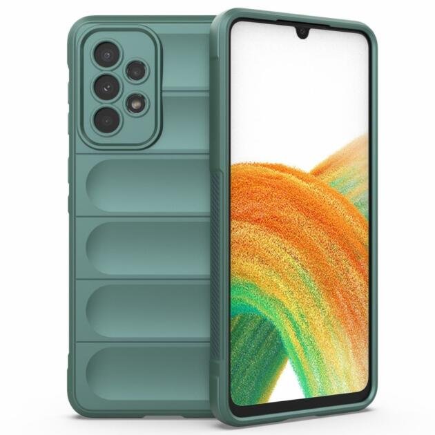 Coque TPU antichoc pour Samsung Galaxy A33 5G - Vert