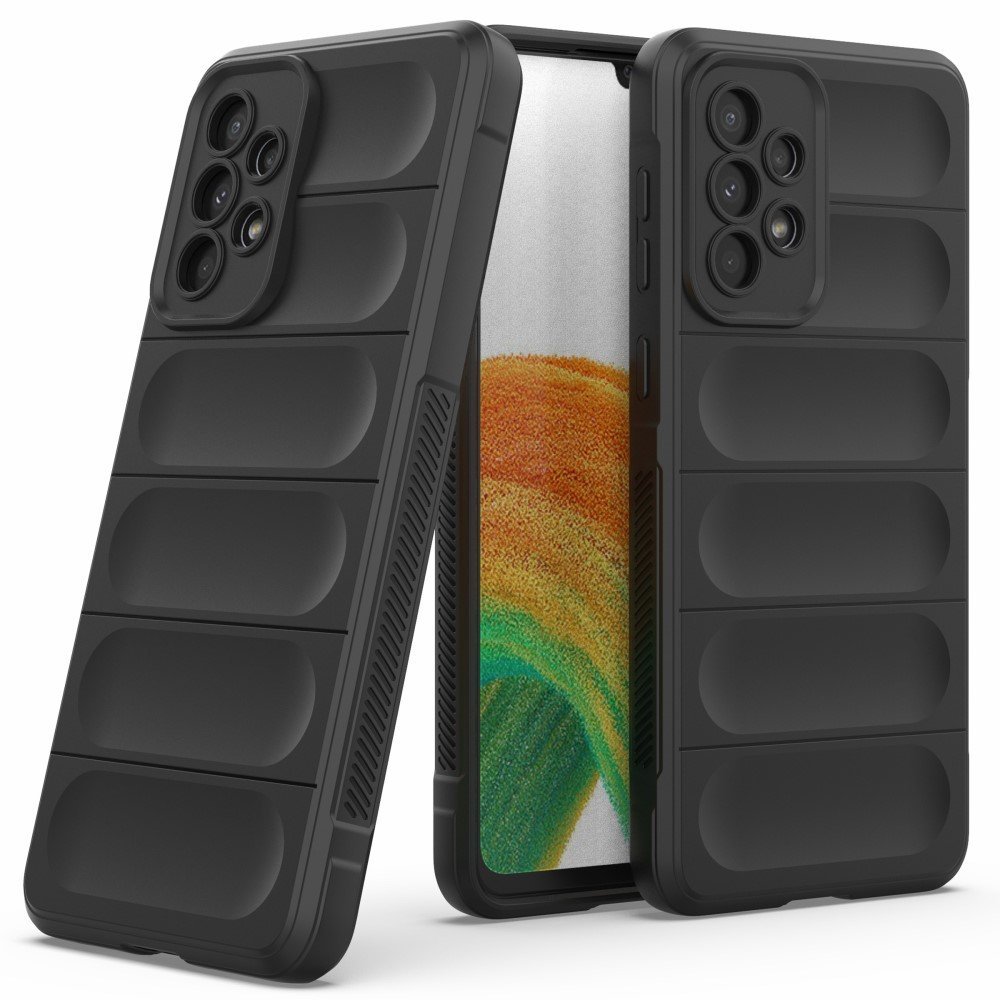 For Samsung Galaxy A33 5G Shockproof TPU Mobile Phone Protective Case Anti-drop Cover - Dark Grey – Image 2