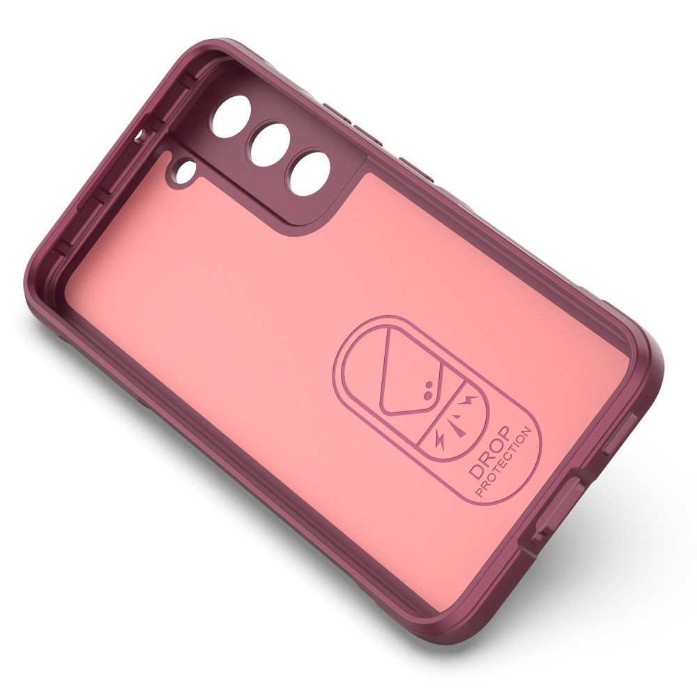 Coque TPU robuste pour Samsung Galaxy S22+ 5G - Bordeaux – Image 2